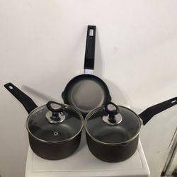 Little Pod With Glass Lid ( Ollas Chicas Con Tapa De Vidrio)