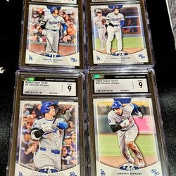 2024 Topps 50/50 Shohei Ohtani CGC Graded Cards