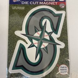Mariners Die Cut Magnet