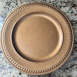 Beaded Charger Plates