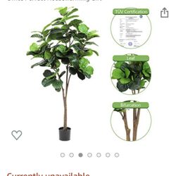 6 FOOT FAKE TREE / PLANT