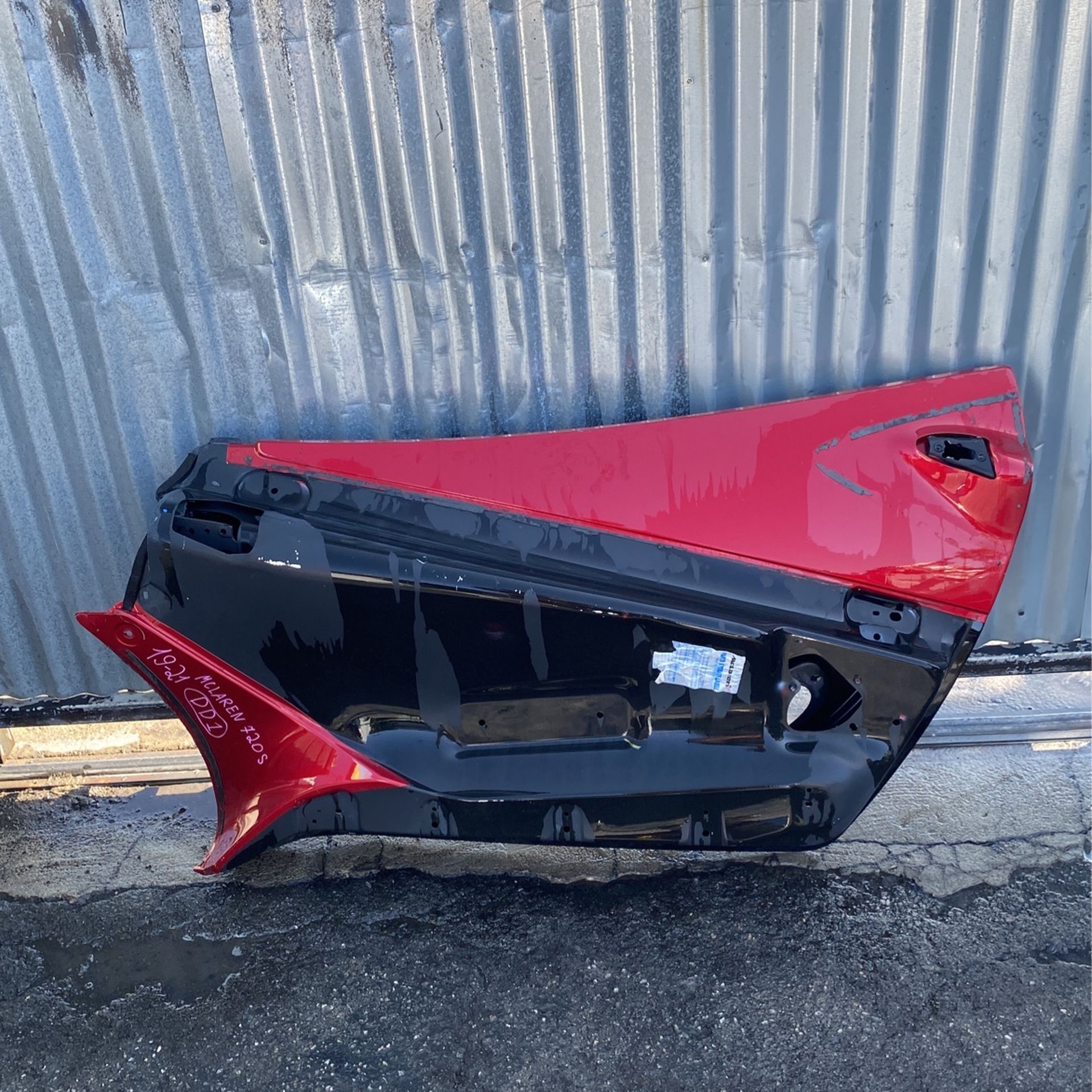 McLaren 720S Spider Door Left side LH OEM  2019 2020 2021