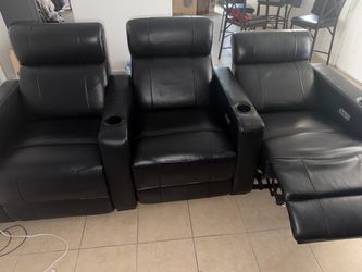 Reclining chairs , couch , sofa