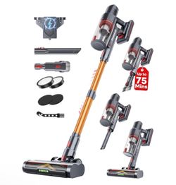🚨POWERFUL Cordless Vacuum 75Min Runtime – DEAL WON’T LAST🔥