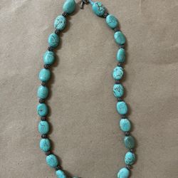 20 Inch Turquoise Necklace