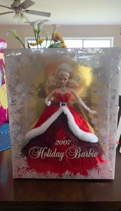 2007 Collectible Christmas Barbie