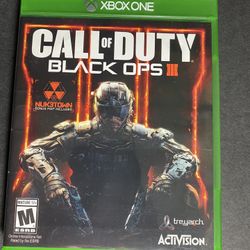 Call Of Duty Black Ops III Xbox One (SHIPPING or PICKUP)