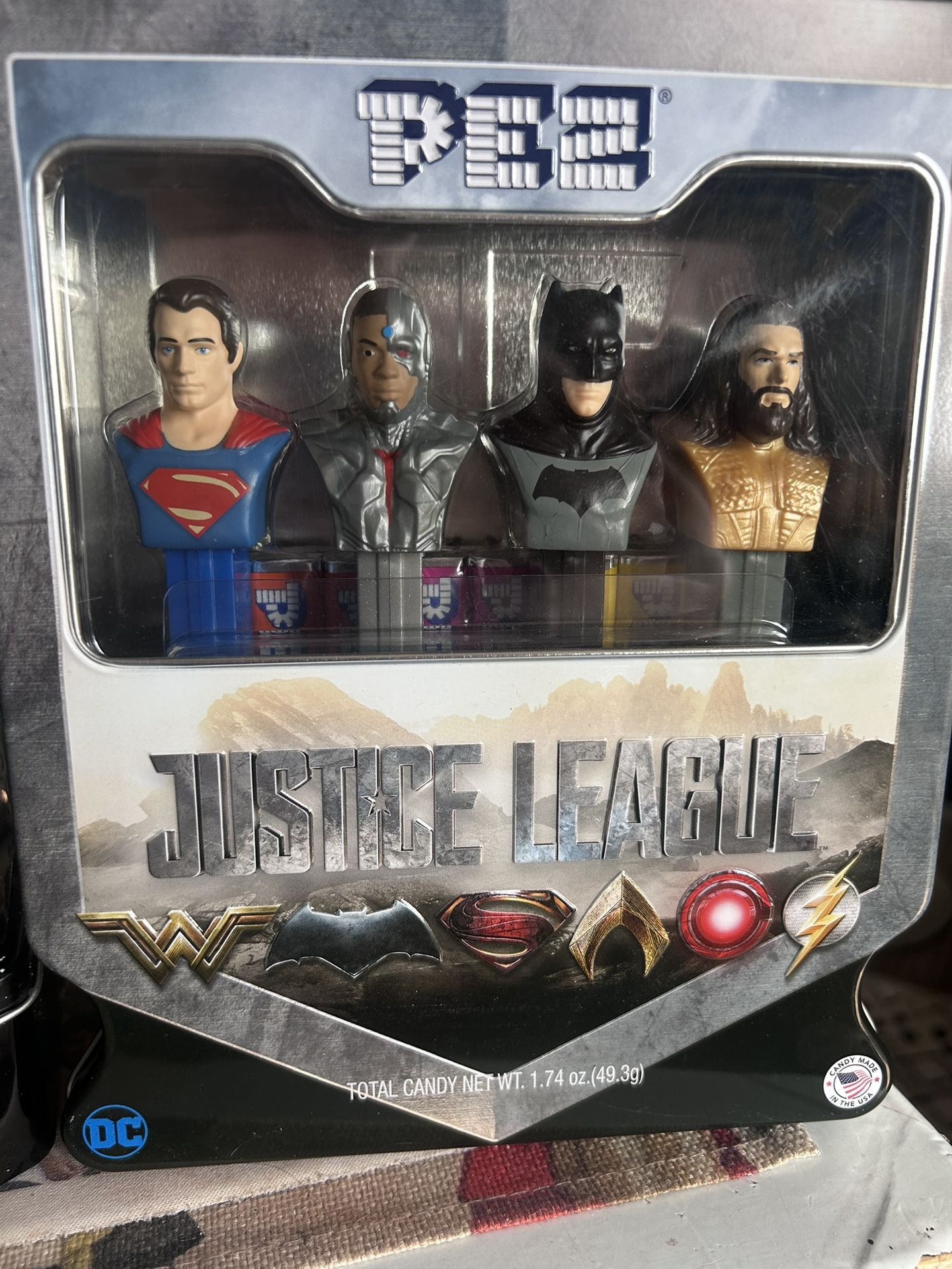 Justice league/Star Wars Pez dispensers