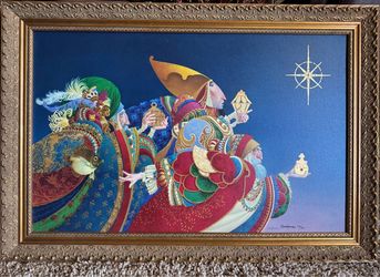 We Three Kings by James C Christensen