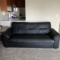 Pleather Couch 