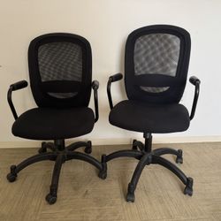 Pair Of Desk Chairs 