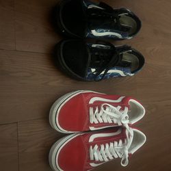 40$ For Two Pair Of Vans 