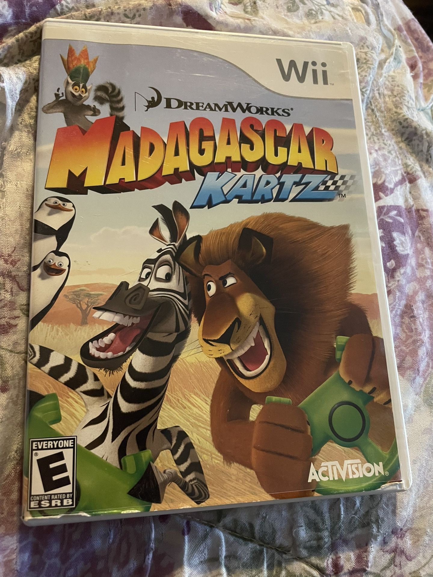 madagascar kartz wii game