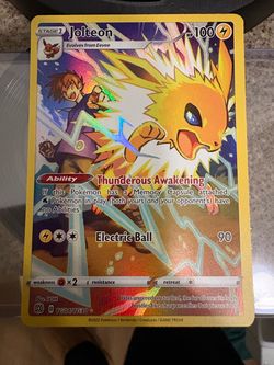 Pokémon Jolteon TG04/TG30 Holo Trainer Gallery Card