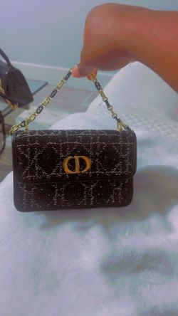 Dior  Tweed Flap Bag