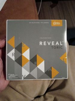 Reveal Toric UVblocking/ 90 lenses
