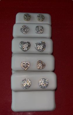 Moissanite Diamond Earrings