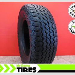 1 GOODYEAR WRANGLER TERRITORY RT XL  265/70R18 USED TIRE 9.6/32 TREAD 2657018 * INSTALLATION INCLUDED *