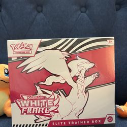 White Flare Elite Trainer Box  Pokemon TCG  Scarlet and Violet  ETB