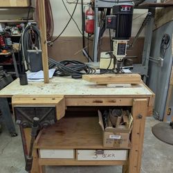 Jet Mortise Drill + Table