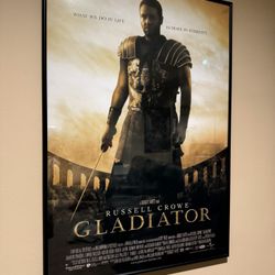  Framed Gladiator Movie Poster Large Wall Art Russell Crowe