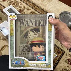 Luffy Wanted Poster Funko