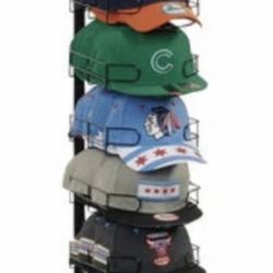 12 Tier Black Cap Rack 