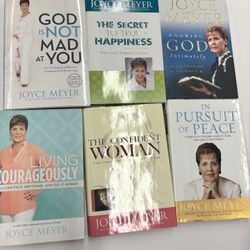 Joyce Meyer 6 Book Lot Collection $50