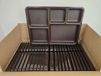 Cafeteria plastic trays