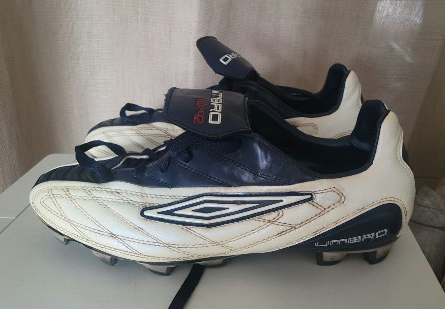 Umbro MX92 Vintage Soccer Cleats Men's 9.5 – Moulded Rubber Studs Classic RARE