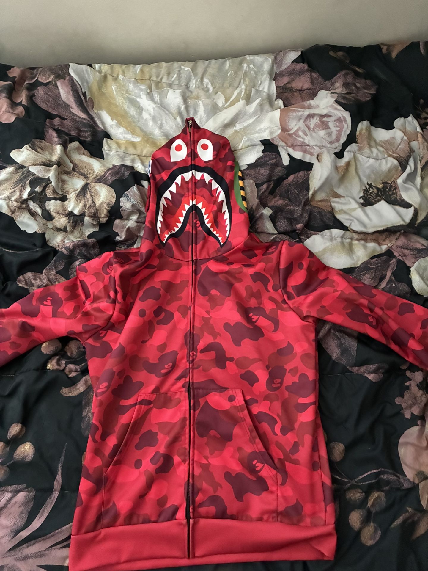 RED BAPE HOODIE
