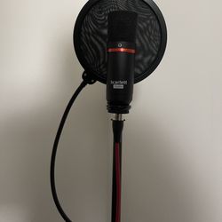 Mic and Pop Filter