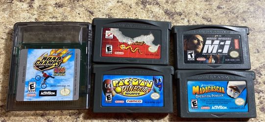 Game Boy Advance/color Cartridges Lot of 5