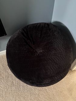 Large Black Bean Bag Chair