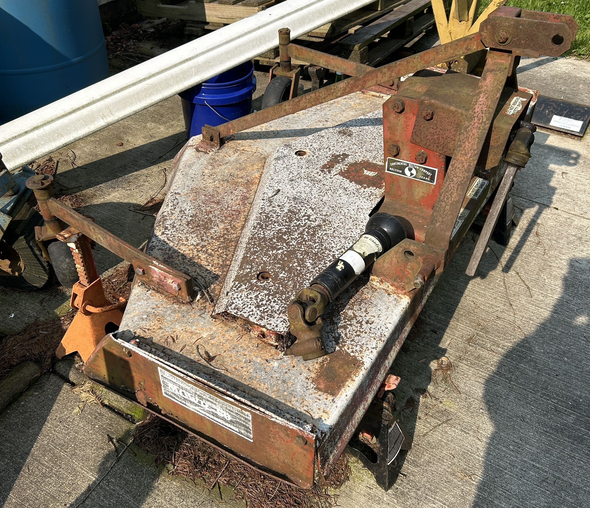 5 Foot Finish Mower