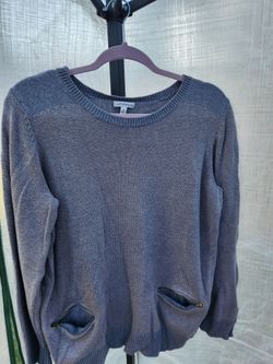 Womens gray sweater