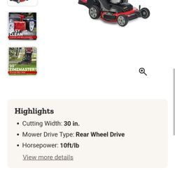 Toro Timemaster 30 Inch Cut 