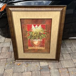 Framed Hanging Picture 