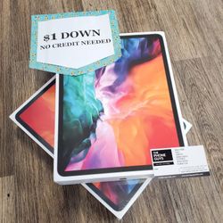 New Apple IPad Pro 12.9 4th Gen LTE 128GB Tablet - 90 DAY WARRANTY - $1 DOWN - NO CREDIT NEEDED 
