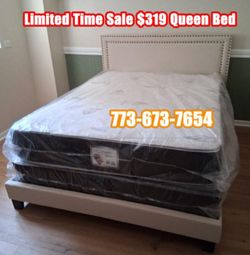 Queen Bed Complete $320 - Limited Time Offer 💥