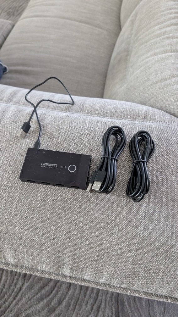 Two Computer Switching USB Hub