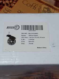Chair wheels