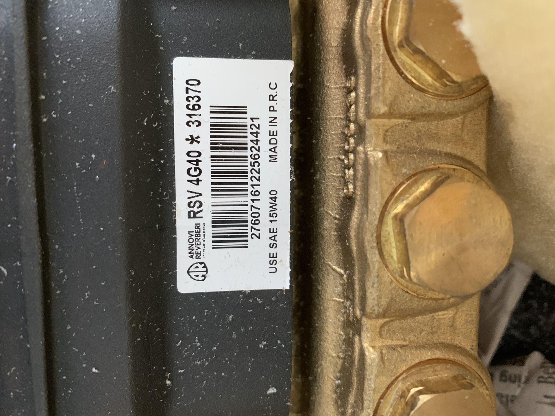 Annovi reverbi power pressure washer pump