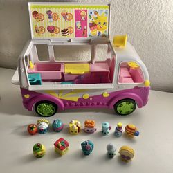 SHOPKINS Ice Cream Truck Van 