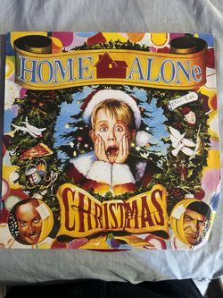 Home alone Christmas vinyl disc