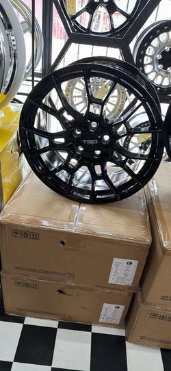 19” TOYOTA CAMRY TRD WHEELS 5x114.3 + TIRES (4) NEW-WE FINANCE