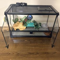 Front Opening 10 Gallon Reptile Tank