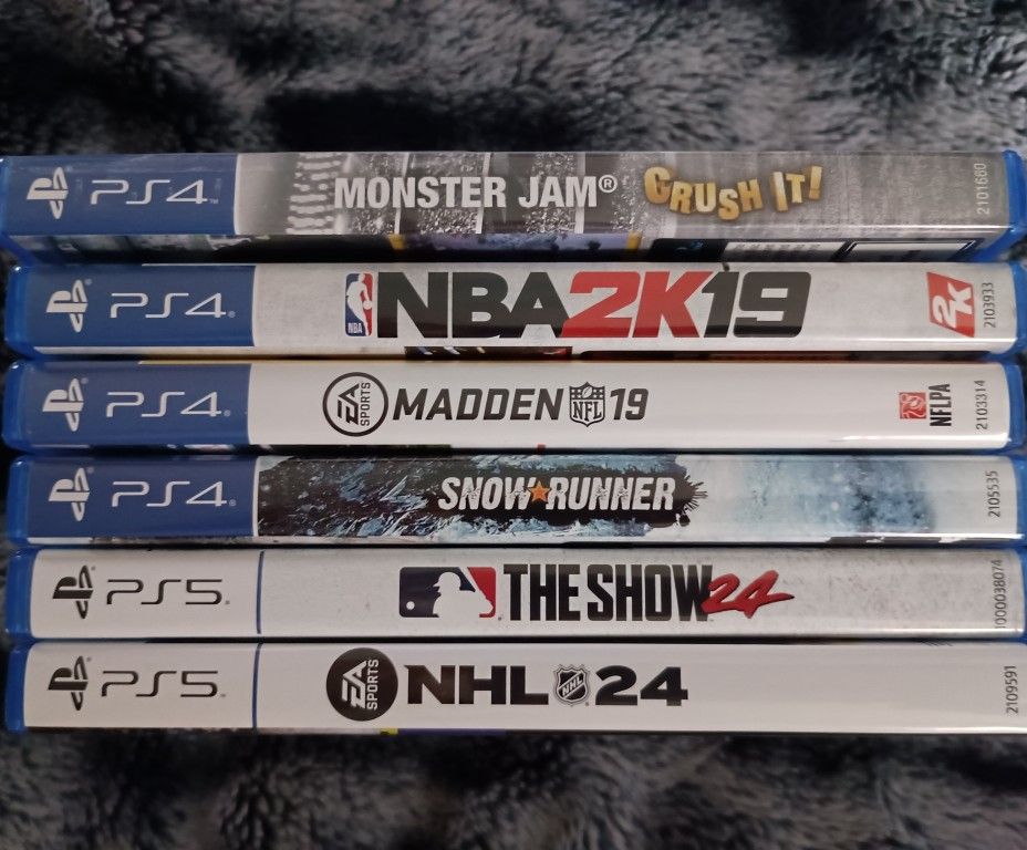 Ps4 PS5 Video Game Lot