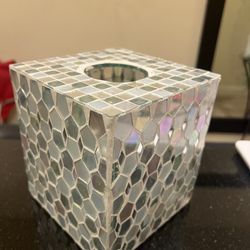 Glass Mosaic Tissue Holder