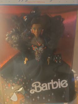 Happy Holidays Barbie 1991 African American Doll #2696 Special Edition Mattel
